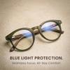 2SeeLife Large Round TR-90 Reading Glasses for Men & Women Medium-Large Fit, Durable, Spring Hinges, Blue Light Readers, Green, +4.00 view 4