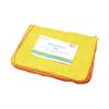 2Work Yellow Duster 508 x 355mm (Pack of 10) 103088+ free finchley refill pen (5) view 1