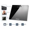 BLACK+DECKER BXBS0002GB Digital Bathroom Scale, High Precision Sensor System, Durable Tempered Glass, LCD Display, Black view 2