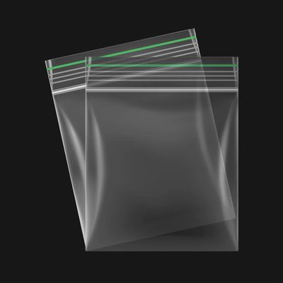 100 Grip Seal Bags 4cm x 4cm | Reusable Strong Zip Lock | Small Clear Resealable Plastic Bags | Polythene Packaging for Food Storage, Jewellery - by FOGG Supplies(100, 4cm x 4cm)