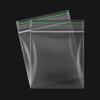 100 Grip Seal Bags 4cm x 4cm | Reusable Strong Zip Lock | Small Clear Resealable Plastic Bags | Polythene Packaging for Food Storage, Jewellery - by FOGG Supplies(100, 4cm x 4cm) view 1