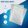 100 Grip Seal Bags 4cm x 4cm | Reusable Strong Zip Lock | Small Clear Resealable Plastic Bags | Polythene Packaging for Food Storage, Jewellery - by FOGG Supplies(100, 4cm x 4cm) view 2
