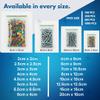 100 Grip Seal Bags 4cm x 4cm | Reusable Strong Zip Lock | Small Clear Resealable Plastic Bags | Polythene Packaging for Food Storage, Jewellery - by FOGG Supplies(100, 4cm x 4cm) view 3