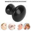 2pcs Gua Sha Facial Tools Face Massage Roller Mushroom Shape Facial Cream Auxiliary Tool Face Lift Remove Lines Massager Roller Tool Facial Massage Tools Gua Sha Massager Tool Black view 3