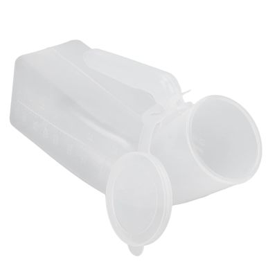 1000ml Male Urine Bottle, Spill Proof Elderly Urine Bottle with Removable Cover, Pee Bottles for Men Glow with Sealing