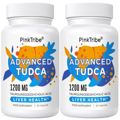 TUDCA (Tauroursodeoxycholic Acid) Liver Support Supplement 1200 mg per Serving, for Detox, Cleanse and Digestive Health, 120 Capsules