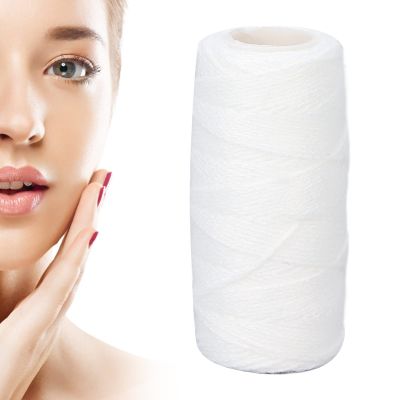 Electric Facial Hair Remover Wire, Threading Hair Removal, Hair Shaver Replacement Cotton Thread for Epilator Electric Hair Removal Device, for Facial Threading Hair Removal, Lower Limbs