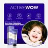 Active Wow Natural Kids Toothpaste Fluoride Free, SLS & Paraben Free, Safe to Swallow for Training Toothbrushing, Baby and Toddler Toothpaste, Cavity-Fighting, Vegan, Berry Bubblegum, 1 Tube view 2