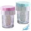 2pcs Contact Lenses Washer Portable Manual Rotating Cleaner Holder Container for Travel view 1