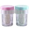 2pcs Contact Lenses Washer Portable Manual Rotating Cleaner Holder Container for Travel view 4