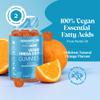 Omega 3 6 9 Gummies - Vegan Omega 3 - Alternative to Omega 3 Fish Oil & Omega 3 Capsules High Strength - 1 Month Supply - Supports Heart, Brain & Eye Health - 60 Gummies - Novomins view 2