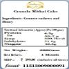 Ghasitaram Gifts Rakhi Gifts for Brothers Granola Mithai Cake with Pearl Beads Rakhi view 2