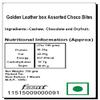 Ghasitaram Gifts Rakhi Gifts for Brothers Leather Box Assorted Choco Bites with Pearl Beads Rakhi view 2