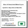 Ghasitaram Gifts Rakhi Gifts for Brothers Box of Assorted Bites 6 pcs with Pearl Beads Rakhi view 3