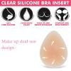 Teardrop Silicone Breast Form 1 Piece, Prosthesis Mastectomy Fake Boobs Enlargement Pads for Men And Women Crossdressers Transgender Cosplay,Nude,A Cup (250g/piece) view 4