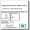 Ghasitaram Gifts Rakhi Gifts for Brothers Sugarfree Khajoor Bites 6 pcs with Pearl Beads Rakhi view 2
