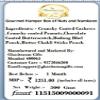 Jaiccha Ghasitaram Rakhi Gifts for Brothers Gourmet Hamper Box of Nuts and Namkeen with 5 Rakhis view 4