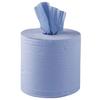 1 x Big 150m Blue Roll Centrefeed Flat Sheet ROLL Centerfeed Paper Wipe Towel Tissue - One 150m Rolls view 1