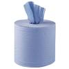 1 x Big 150m Blue Roll Centrefeed Flat Sheet ROLL Centerfeed Paper Wipe Towel Tissue - One 150m Rolls view 2