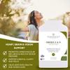 Omega 3-6-9 1000mg |High Strength EPA, DHA & DPA | Fish Oil + Flaxseed + Sunflower Seed | 120 Softgel Capsules UK Made | 1 Capsule Daily (4 Month Supply) view 2
