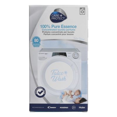 CARE + PROTECT Talco Wash Laundry Perfume In-Wash Scent Booster, DERMATOLOGICALLY TESTED, Long Lasting Active Formula, 400ml for up to 80 washes