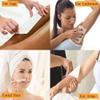 120 Pieces Wax Strips Paper for Body and Legs Hair Removal, 7 * 20cm Non-Woven Face Epilating Waxing Strips Paper for Facial, Eyebrow, Arms, Underarm view 3