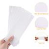 120 Pieces Wax Strips Paper for Body and Legs Hair Removal, 7 * 20cm Non-Woven Face Epilating Waxing Strips Paper for Facial, Eyebrow, Arms, Underarm view 4