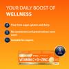 Nutraxin Vitamin C+D+Zinc - 15 Effervescent Tablets with 400 IU Vitamin D, 10mg Zinc & 1000mg Vitamin C - Contributes to Normal Immune Function - Sugar-Free, Vegan, Non-GMO - Orange Flavor view 3