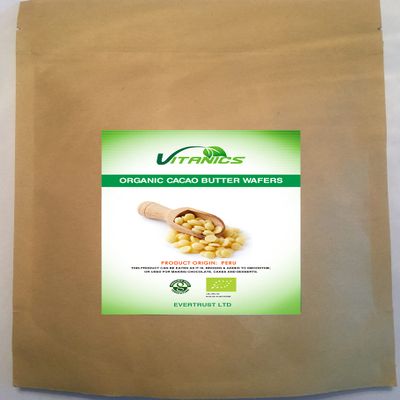 Organic Cacao Butter Wafers (125g)