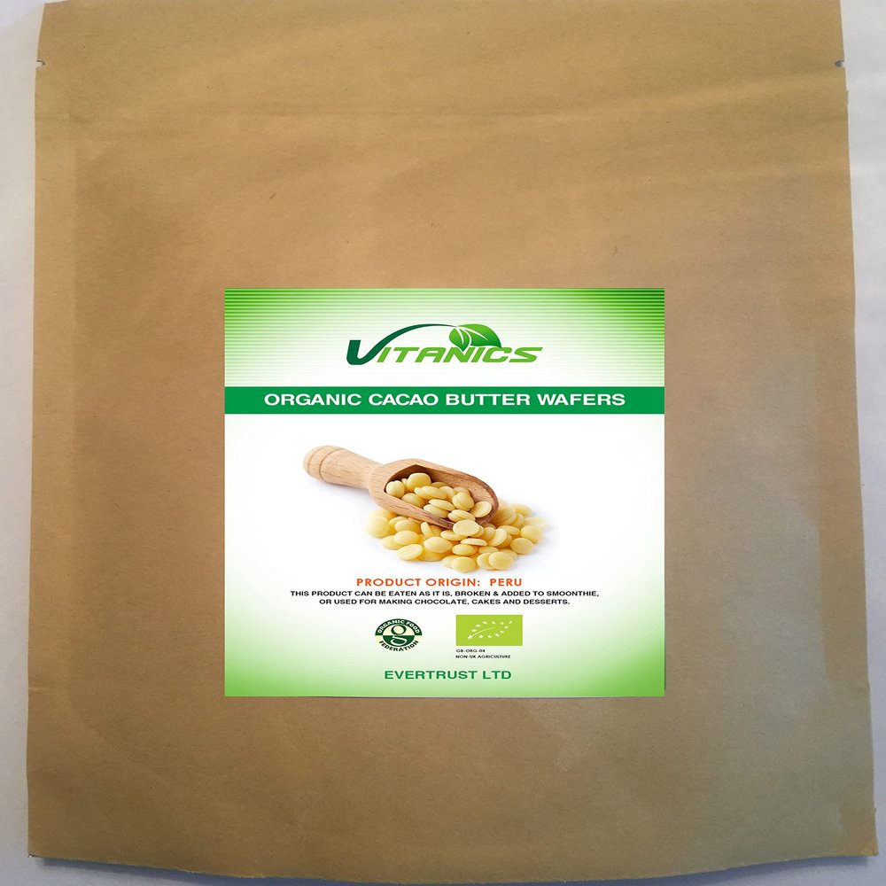 Organic Cacao Butter Wafers (125g)