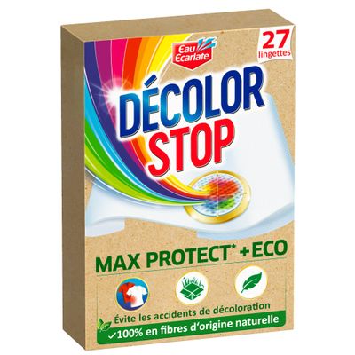 Decolor Stop Max Protect Eco Wipes x27 - Anti-Fade Wipes - Mix Colours