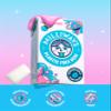 Milliways Bubblemint Chewing Gum, Plastic Free, Sugar Free, Aspartame Free, Natural | 12 Packs of 10 Pieces (120 Pieces Total) | Xylitol, Plant-Based, Biodegradable view 3