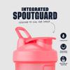 BlenderBottle Classic V2 Shaker Bottle Perfect for Protein Shakes and Pre Workout, 28-Ounce, Light Pink view 2