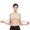TUHFG Chest Brace Up Posture Corrector Bra, Back Support Brace Body Shaper,Beige-S view 2