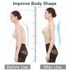 TUHFG Chest Brace Up Posture Corrector Bra, Back Support Brace Body Shaper,Beige-S view 3