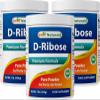 Best Naturals D-Ribose Powder 1 Pound (1 LB (Pack of 3)) view 1