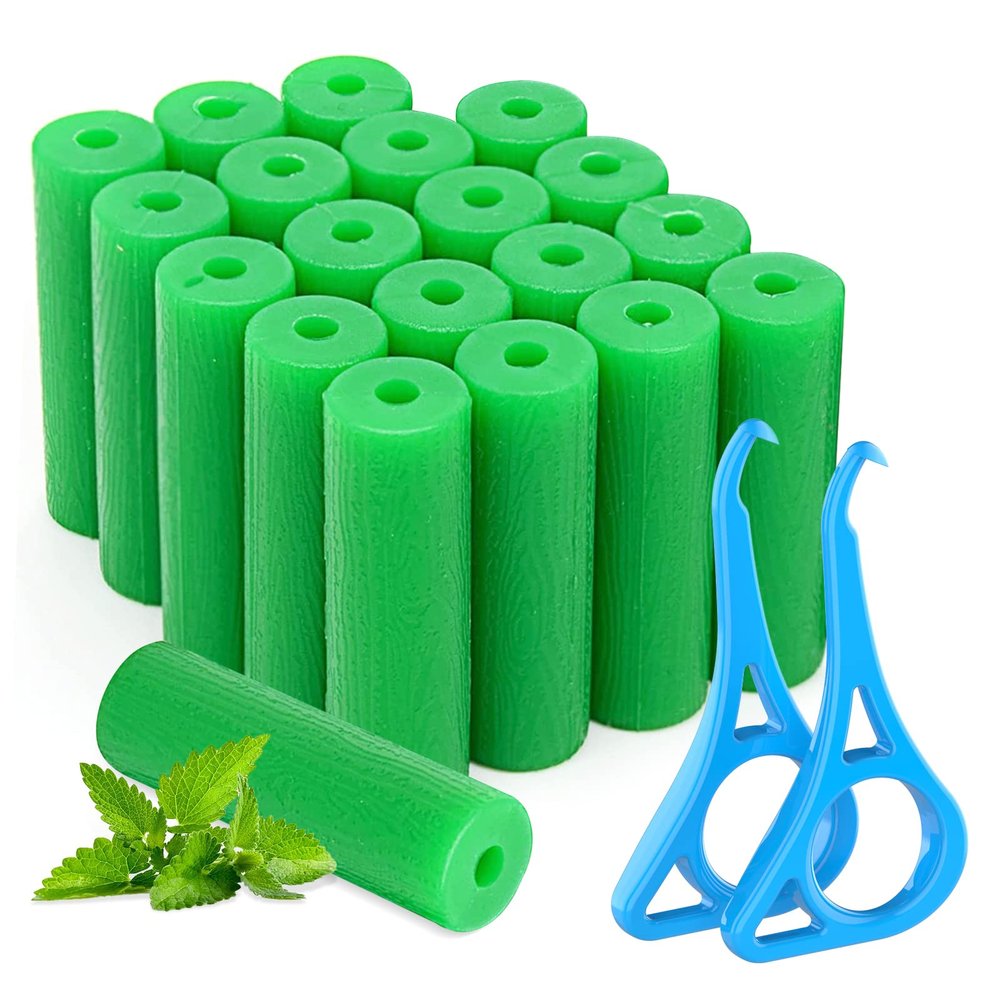 20 Pieces BVN Aligner Chewies for Aligner Chompers Aligner Trays Seater, Orthodontic Dental Chewies, Mint Scent Green