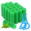 20 Pieces BVN Aligner Chewies for Aligner Chompers Aligner Trays Seater, Orthodontic Dental Chewies, Mint Scent Green view 1