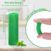 20 Pieces BVN Aligner Chewies for Aligner Chompers Aligner Trays Seater, Orthodontic Dental Chewies, Mint Scent Green view 2