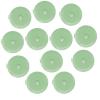 12pcs,Green Soft Retractable Measuring Tape - Tape Measure for Body Measuring Metric Tape Measure Double Scale Soft Tape Measure for Body Fabric Sewing Tailor Cloth Knitting Home Craft Measurements. view 1