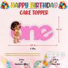 Seyal  Bby Mna One Cake Topper view 2