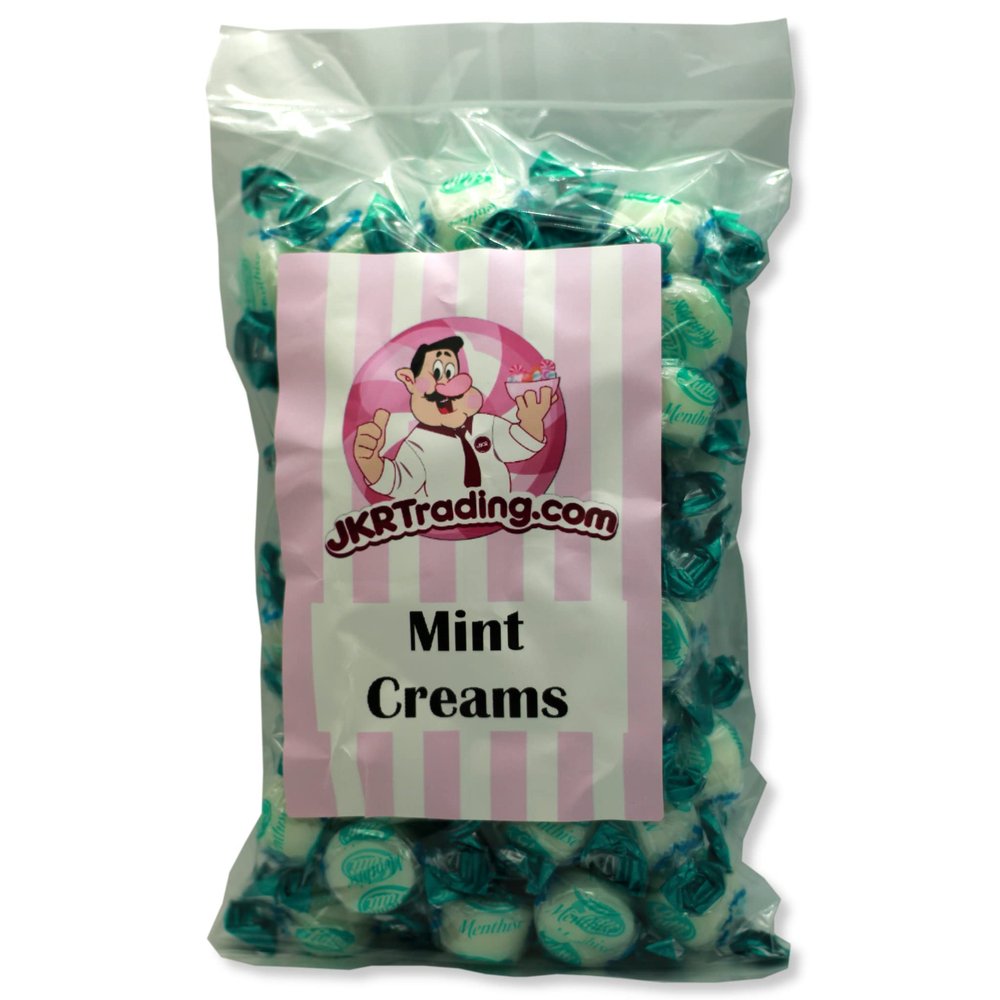 Mint Fondant Creams 500Gram Bag