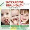 Whitening Foam Toothpaste Kids with Low Fluoride & Natural Formula to Reduce Plaque, Children Foaming Toothpaste for U Shaped & Electric Toothbrush (Watermelon) view 2