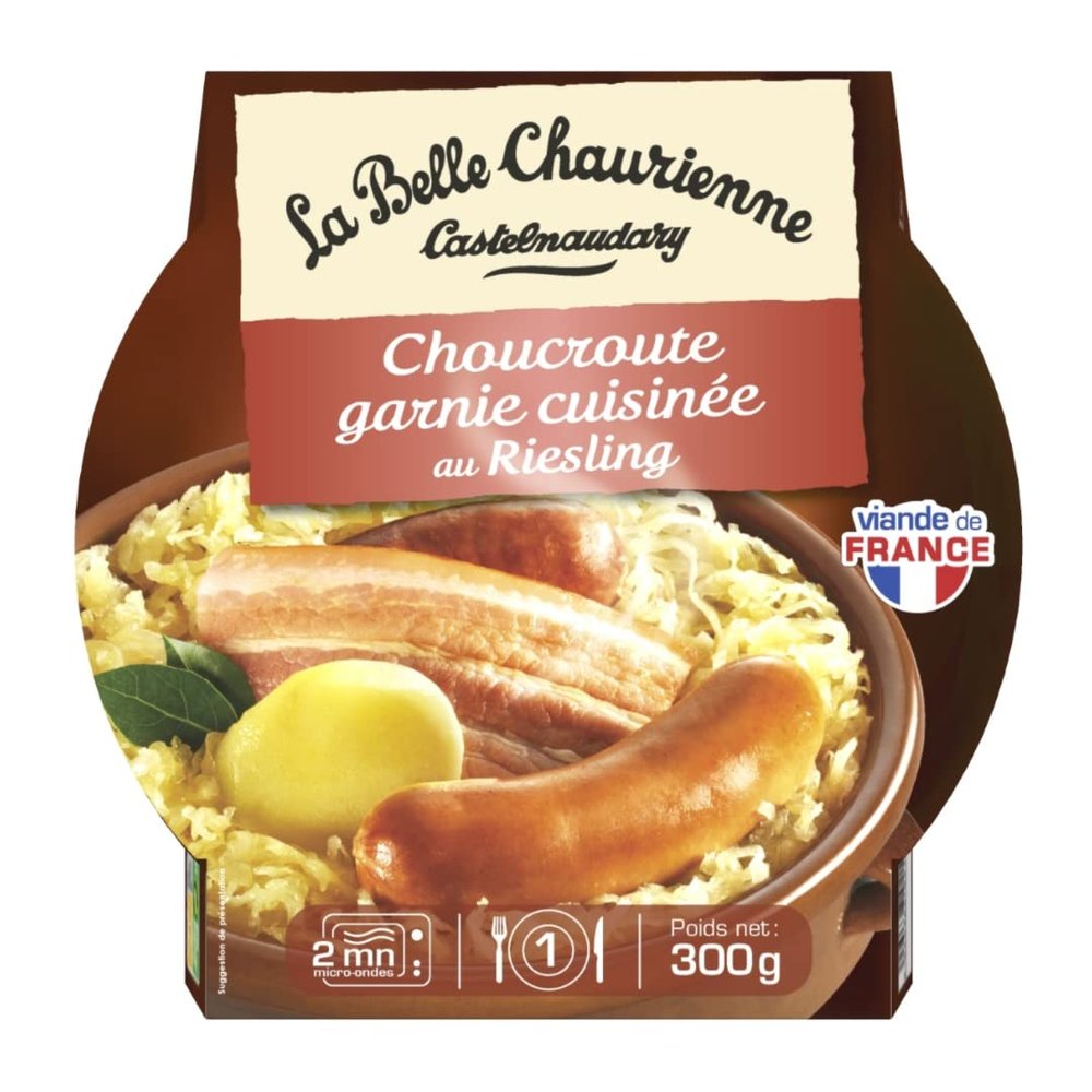 La Belle Chaurienne Choucroute Garnie 300g (4)