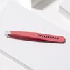 TWEEZERMAN Mini Tweezers (Hand Ground, Oblique Tips, Eyebrow Plucking, Professional Quality, Stainless Steel), Geranium view 4