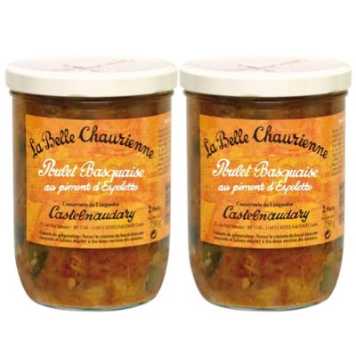 La Belle Chaurienne Poulet Basquaise 750g x 2