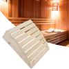 Ejoyous Sauna headrest, sauna headrest neck support leg rest backrest back support Sauna accessories Scandinavian spruce wood, for sauna room SPA massage room steam bath view 2