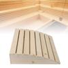 Ejoyous Sauna headrest, sauna headrest neck support leg rest backrest back support Sauna accessories Scandinavian spruce wood, for sauna room SPA massage room steam bath view 3
