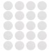 DOITOOL 20pcs Compressed Towel Camping Mini Towel Compressed Cotton Coin Portable Towels Cotton Compressed Tissue Pure Non-woven Fabric Survive Flat Travel White view 1