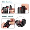 2Pcs Insulin Pump Clip for Medtronic MiniMed 640G 780G 770G 630G 640G 670G Pumps (Black) view 4